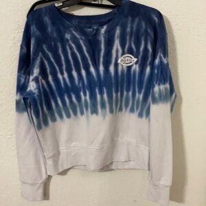 Dickies cropped tie dye sweatshirt